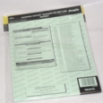 Warning Notice Pad  Do Not Use
