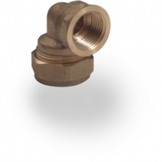 Compression Female Iron Elbow 10Mm X 1/2"