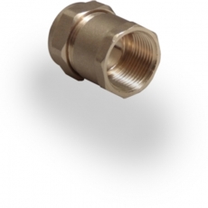 Compression Female Iron Couple 22Mm X 3/4"