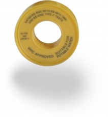 Ptfe Gas Tape 12Mm X 0.075Mm Yellow