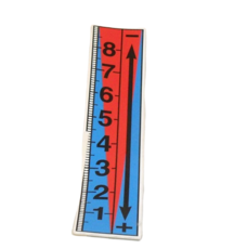 Air Regulator L Sticker 128 X 26 Fus D100