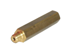 Bentone Brass Pressure Port Extension Sterling 11860701