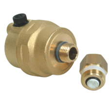Caleffi  Auto Air Vent 3/8" 10 Bar T Max 110 Deg C