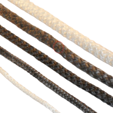 15Mm Glass Rope Per Metre Black