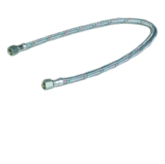 Oil Line Metal Braided 600Mm 24" 1/4F X 1/4F