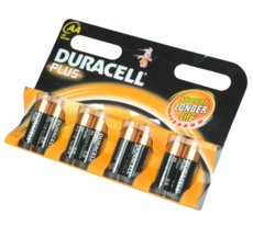 Duracell Plus AA LR6 Batteries - 8 Pack