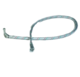 Oil Line Metal Braided 900Mm 1/4M Elbow X 3/8F Mectron