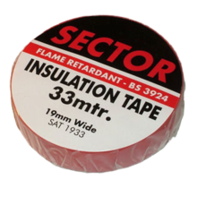 Insulation Red Tape 19Mm X 33M