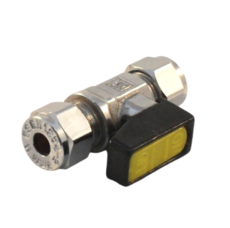 On/Off Valve 8Mm Compression Isolator