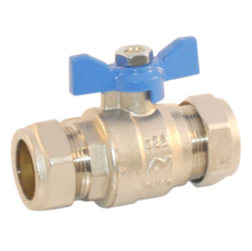 Grant Isolation Valve 22Mm Blue Handle  Mpcbs101