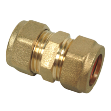 15Mm Compression Coupler Straight Adaptor 22000001
