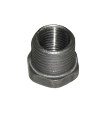 Black Iron Hex Bush 1/4" x 1/8" M x F