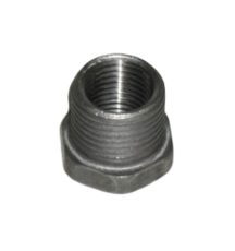 Black Iron Hex Bush 3/4" X 1/2" M X F