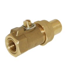 AGA Isolator Valve with Sit Valve Gas Tap