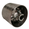 Ecoflam Blast Tube 72Mm S/Steel M578 65320277