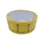 Tape "On-Off" Black/Yellow 38M Black/Yellow
