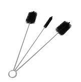 Flue Brush Set 3piece 4cm x50mm, x50mm flat & x15mm