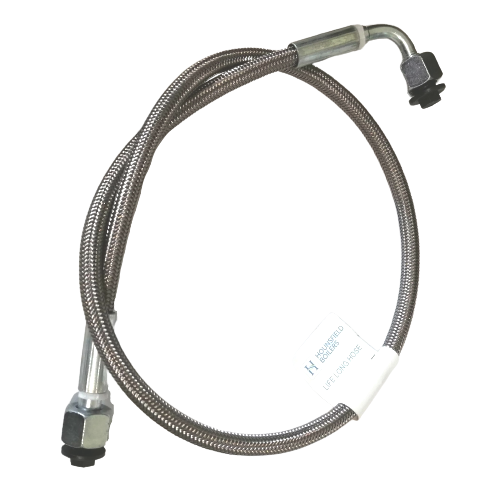 Life Long Flexible Oil Line Teflon 1/4F Elb X 1/4F 800Mm