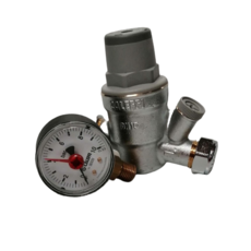 Altecnic Pressure Reducing Valve c/w Gauge 15mm  533841H