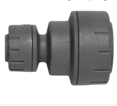 Polyplumb Pushfit Coupler Reducer - 22mm x 15mm