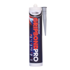 Bond It Gripbond Pro Hybrid Sealant 310ml Grey