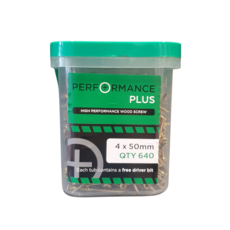 Samac Performance Plus 4 X 50Mm Wood Screw 640