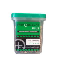 Samac Performance Plus 5 X 70Mm Wood Screw 300