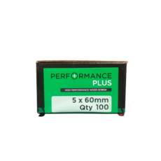 Samac Performance Plus 5 X 60Mm Wood Screw 100