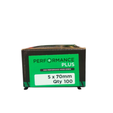 Samac Performance Plus 5 X 70Mm Wood Screw 100