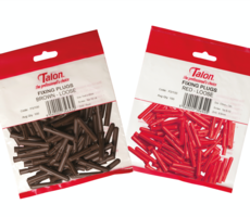 Talon Brown Wall Plug Pack Of 100
