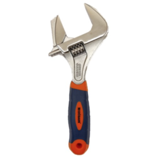 Krobahn Reversible Wide Jaw Adjustable Wrench 10"