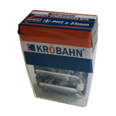Krobahn Impact Screwdriver Bit Pz2 X 25Mm