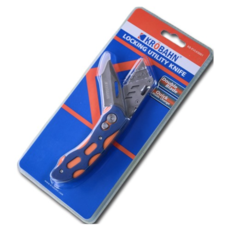 Krobahn Folding Locking Knife Dual Blade - 18Mm