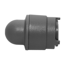 Polyplumb Pushfit Demountable Stop End - 15mm