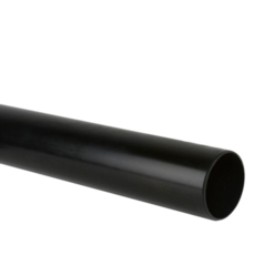 Solvent Weld Waste 32mm x 3m Waste Pipe - Black