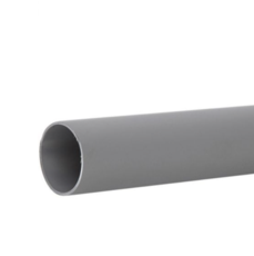 Solvent Weld Waste 32mm x 3m Waste Pipe - Grey