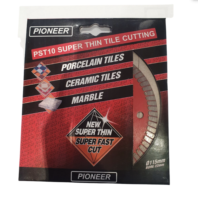 Pioneer Tile Cut Blade Super Thin 115 X 22.2Mm