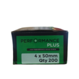 Samac Performance Plus 4 X 50Mm Wood Screw 200