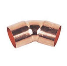 End Feed Obtuse Elbow 45 C X C - 28Mm