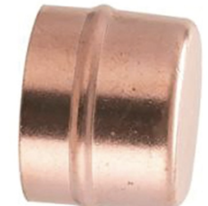 Solder Ring Stopend - 15Mm
