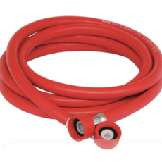 Washing Machine Hose 1.5m Red