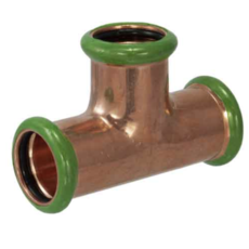 Press Fit Water Equal Tee - 15Mm