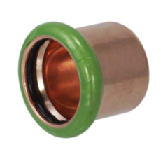 Press Fit Water Stopend - 22Mm