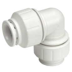 JG Speedfit Elbow White 15mm