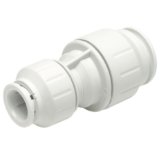 JG Speedfit Coupler White 15mm x 10mm