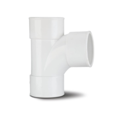 Solvent Weld Waste 40Mm Tee - White