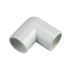 Solvent Weld 21.5Mm Overflow 90Deg Elbow - White