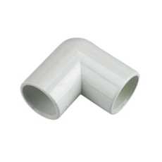 Solvent Weld 21.5mm Overflow 90deg Elbow White