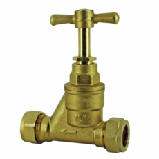 Stopcock 15Mm C X C - Brass