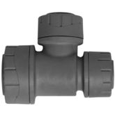 Polyplumb Pushfit Tee - 28Mm X 22Mm X 22Mm